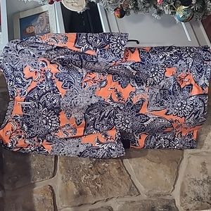 NWT The Limited Blue/ Coral Dress S